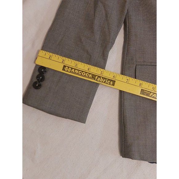 IZOD KIDS SIZE 10 REGULAR FIT SUIT COAT GRAY NWT $110 VALUE FOR LESS. - Picture 9 of 9
